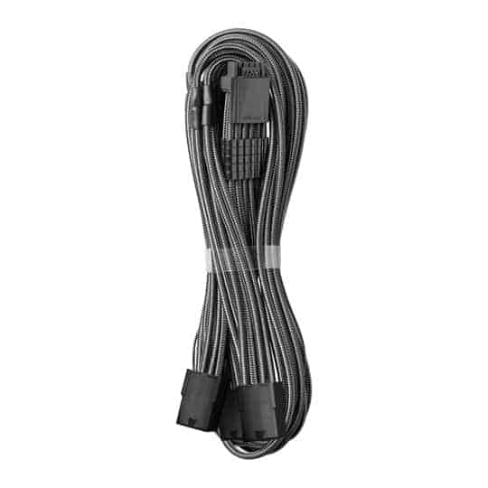 CableMod Pro ModMesh 45cm Carbon 12VHPWR StealthSense PCI-e Cable Extension